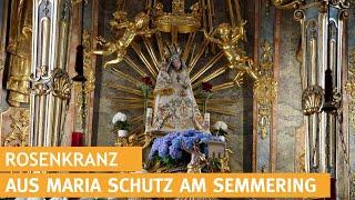 Rosenkranzgebet und Heilige Messe aus Maria Schutz am Semmering - 15.11.2024