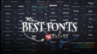 30+ popular fonts for editing || fonts pack | dafont