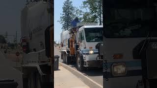 Peterbilt Labrie Automizer #funny #automobile #garbagecollection #trashtrucks #garbagetrucks