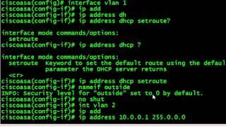 Basic ASA: Configuring ASA5505 For Internet Access