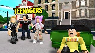 Sneaking Into A TEENAGER'S Neighborhood.. I Found ADULTS Trapped! (Roblox Bloxburg)