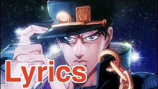 Opening JoJo part 3 Lyrics Full Song 4K 60fps