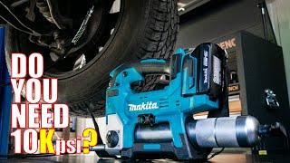 No More Pumping, Everyone Should Do it This Way! Makita XPG01 Grease Gun.