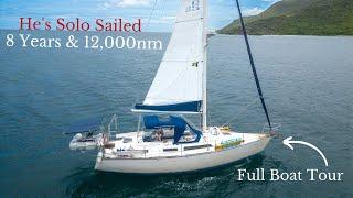 Best Sailboat For Solo Sailing  {Budget Liveaboard Cruiser}  [Capable & Affordable 35' $ailboat]