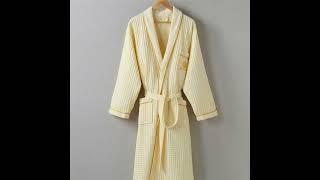 YRF-Robeunisex,Organic Cotton Waffle Bathrobe,Cottonrobe,Knitted Bathrobe Pattern,Price