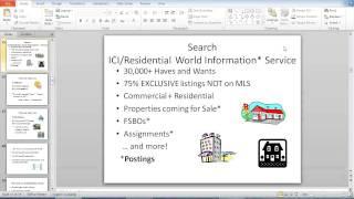 ICIWorld.com How to Work Exclusive Real Estate Information and Mastering the Powers of the Internet