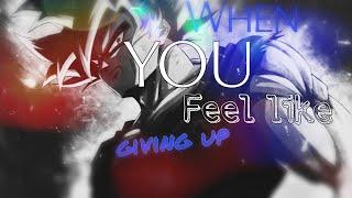 {ASMV} || When you feel like giving up | GYM MOTIVATION