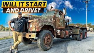 Revival of 1950s Mack Truck, Will It Start?