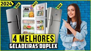 As 4 Melhores Geladeira Duplex Em 2024! - Tem Boa e Barata, Inverter, De 375L e Outros.