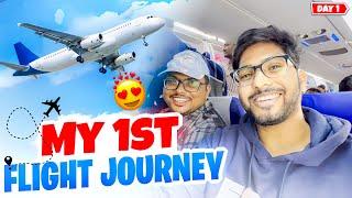 My First Flight Journey   - Munna Bhai Gaming - Telugu Vlogs