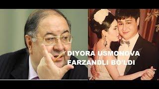 ALISHER USMONOVNING BEVA KELINI O'G'IL TUG'DI (DIYORA USMONOVA)