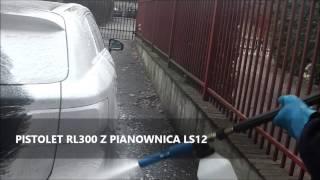 pianowanie  pianowe mycie pianownica LS12, pistolet RL300, pompa wysokocisnieniowa tankwashpl