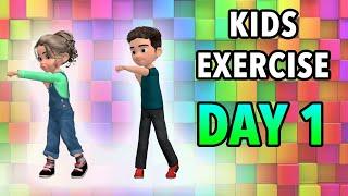 Kids Daily Exercise - Day 1