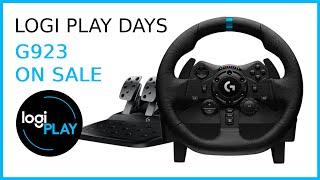 Logitech G923 on SALE! Logi PLAY DAYS promotion