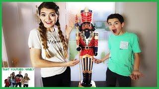 The Toy Collector Part 1 - Mysterious Surprise Nutcracker / That YouTub3 Family I Family Channel