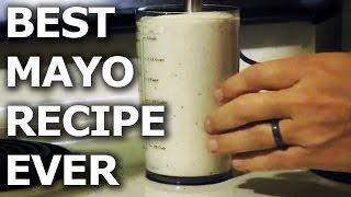 BEST Mayonnaise Recipe EVER! - How to Make Homemade Mayo - BroBryceCooks