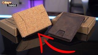 An EDC wallet made of CORK?? Andar Wallets: THE APOLLO Review!