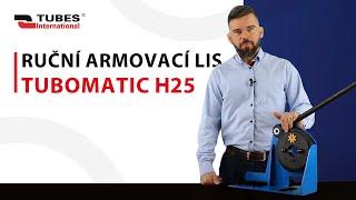 Ruční armovací lis TUBOMATIC H25