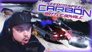 АМЕРИКАНСКОЕ КОРЫТО ПРОТИВ ОЗВЕРЕВШИХ КОПОВ! NFS Carbon Battle Royale