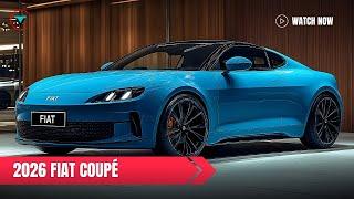 Новый 2026 Fiat Coupe раскрыл - культовое купе Reborn !!