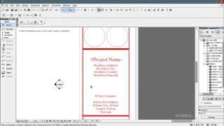 How to Print the CABIN project ArchiCAD 17