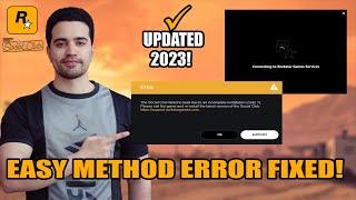 Rockstar Games Launcher Social Club install error code 1 | Social Club UPDATED ERROR FIX IN 2023!