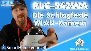 5MP Dome Sicherheitskamera mit 5x optischem Zoom | REOLINK RLC-542WA