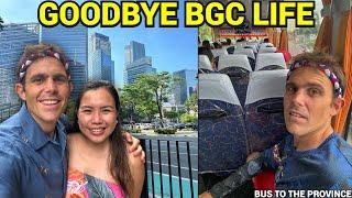 LEAVING MY HOME in BGC - Philippines Province Travel (Batangas Port)