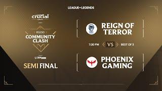 iFlicks Community Clash - League of Legends | SEMI FINALS | @iflickss