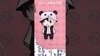 Panda boy vtuber Chibi model Commission Showcase  #vtuber #live2dshowcase #live2d #anime