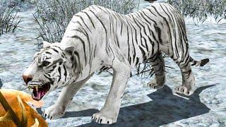 Симулятор Странного Снежного ТИГРА с Кидом #1 Баги в Arctic Tiger Simulator на ПУРУМЧАТА