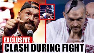 JUST NOW :Tyson Fury and Usyk's Confrontation Just Changed Boxing FOREVER!