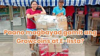 Samahan nyo akong mag chec kout ng order sa Growsari Paano mag bayad gamit ang Growcoins at E-lista