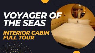 Voyager of the Seas INTERIOR CABIN | Full Room Tour of Room 8673 | Royal Caribbean Cruise Line