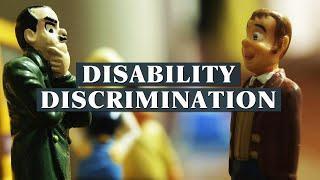Disability discrimination | Bitesized UK Employment Law Videos by Matt Gingell
