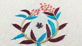 hand embroidery tree pattern|embroidery design|hand embroidery |embroidery stitch @SahinaArts