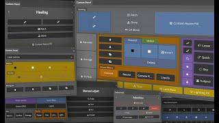 Update: Elements sizes and border radius | Custom Panel for Adobe Photoshop