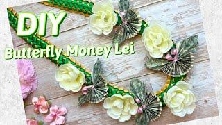 How To Fold Butterfly Money Flower Lei