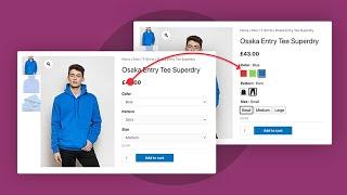 How To Setup WooCommerce Variation Swatches To Convert Variations  To Color, Image & Button Swatches