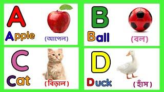 Learn Alphabet A To Z | English Alphabet With Life Example | ABC Preschool | A to Z acbd Video