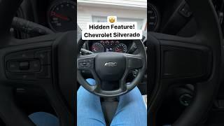 Hidden Feature! Chevrolet Silverado