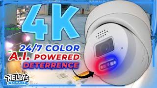 Active Deterrence Setup EXPLAINED: *NEW* 24/7 Color 4K Turret From R-Series! (M8T-DT)