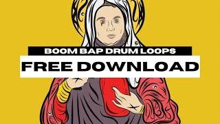 ROYALTY FREE ALL TIME HIP HOP/BOOM BAP DRUM LOOPS