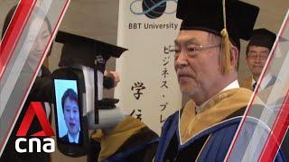 Tokyo university uses remote-controlled robots to conduct virtual graduation ceremony