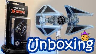 Star Wars X-Wing Miniatures TIE/IN INTERCEPTOR Expansion Unboxing & Close Up Shots