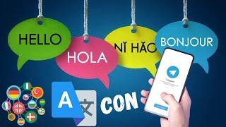 Cómo traducir mensajes en Telegram | útil herramienta, muy fácil de usar