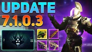 More Adept Trials Drops, Exotic Fish, New Eververse Items (Update 7.1.0.3) | Season of the Deep