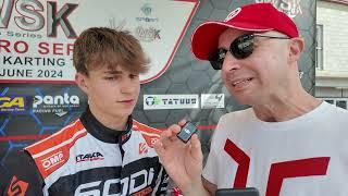 Kai Rillaerts (Sodikart – Sodikart – TM Kart) WSK Euro Series RD1 Franciacorta 2024 OK