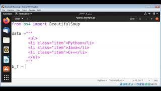 Python Using CSS selectors in BeautifulSoup for parsing HTML