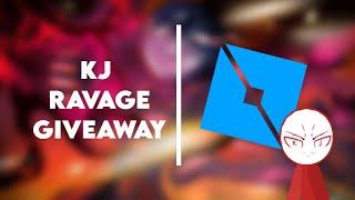 KJ Ravage GIVEAWAY | Roblox Studio